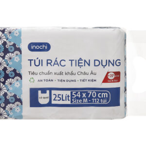 Lô 4 túi rác tiện dụng Inochi 25L